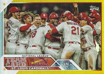 2023 Topps - Gold Foil #234 St. Louis Cardinals Front
