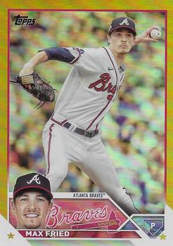 2023 Topps - Gold Foil #290 Max Fried Front