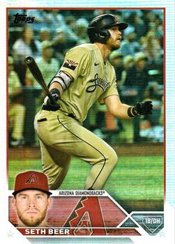2023 Topps - Rainbow Foil #105 Seth Beer Front