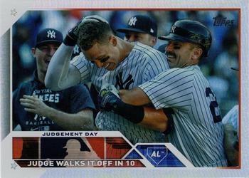 2023 Topps - Rainbow Foil #245 Judgement Day Front