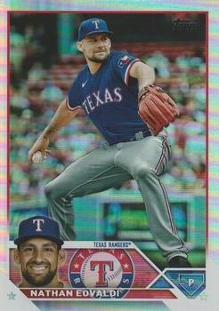 2023 Topps - Rainbow Foil #341 Nathan Eovaldi Front