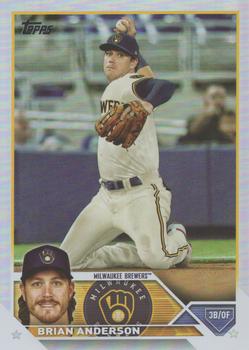 2023 Topps - Rainbow Foil #480 Brian Anderson Front