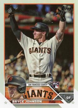 2023 Topps - Rainbow Foil #571 Bryce Johnson Front