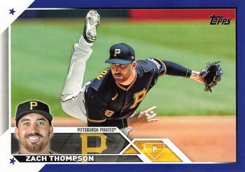 2023 Topps - Royal Blue #2 Zach Thompson Front