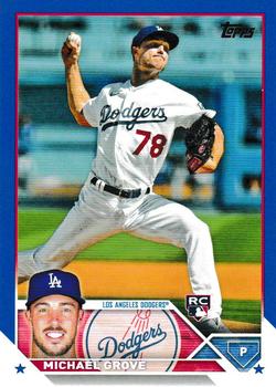 2023 Topps - Royal Blue #15 Michael Grove Front