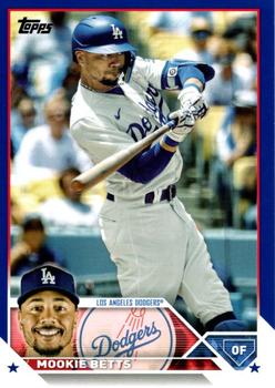 2023 Topps - Royal Blue #50 Mookie Betts Front