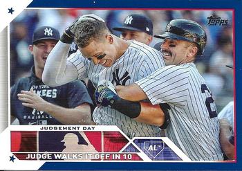 2023 Topps - Royal Blue #245 Judgement Day Front