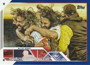 2023 Topps - Royal Blue #303 Wild West Front