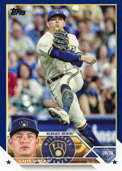 2023 Topps - Royal Blue #322 Luis Urias Front