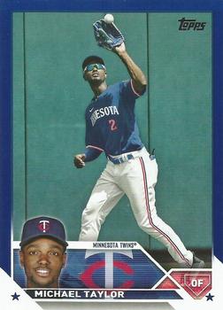 2023 Topps - Royal Blue #374 Michael Taylor Front
