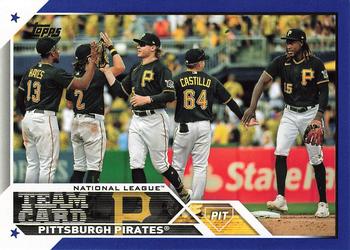 2023 Topps - Royal Blue #430 Pittsburgh Pirates Front