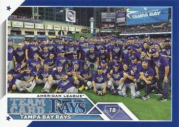 2023 Topps - Royal Blue #623 Tampa Bay Rays Front