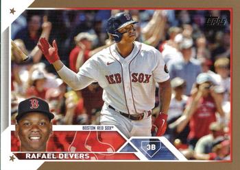 2023 Topps - Gold #11 Rafael Devers Front
