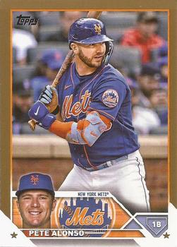 2023 Topps - Gold #20 Pete Alonso Front