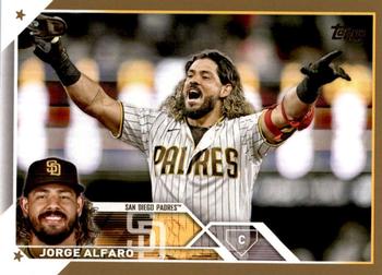 2023 Topps - Gold #46 Jorge Alfaro Front
