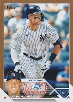 2023 Topps - Gold #62 Aaron Judge Front