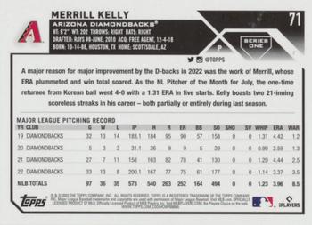 2023 Topps - Gold #71 Merrill Kelly Back