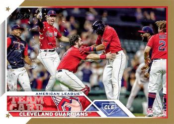 2023 Topps - Gold #271 Cleveland Guardians Front
