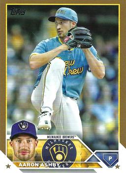 2023 Topps - Gold #281 Aaron Ashby Front