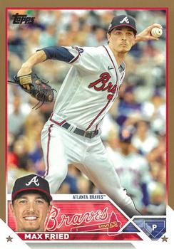 2023 Topps - Gold #290 Max Fried Front