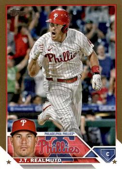 2023 Topps - Gold #293 J.T. Realmuto Front