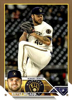 2023 Topps - Gold #383 Bryse Wilson Front
