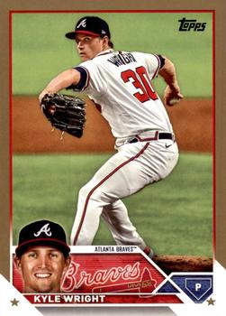 2023 Topps - Gold #573 Kyle Wright Front