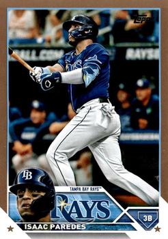 2023 Topps - Gold #621 Isaac Paredes Front