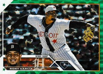 2023 Topps - Green Foil #231 Rony Garcia Front