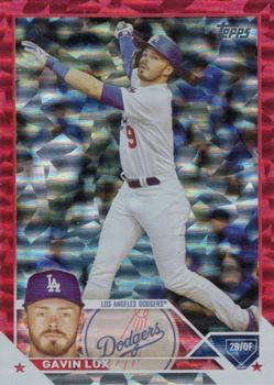 2023 Topps - Red Foil #247 Gavin Lux Front
