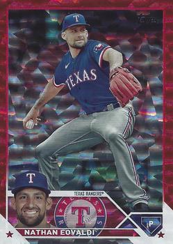 2023 Topps - Red Foil #341 Nathan Eovaldi Front