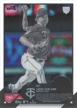 2023 Topps - Clear #441 Louie Varland Back