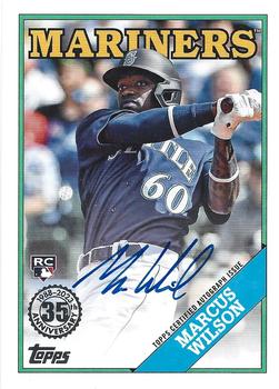 2023 Topps - 1988 Topps Baseball 35th Anniversary Autographs (Series One) #88BA-MW Marcus Wilson Front