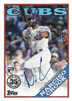 2023 Topps - 1988 Topps Baseball 35th Anniversary Autographs (Series One) #88BA-NC Narciso Crook Front