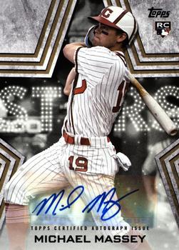 2023 Topps - Baseball Stars Autographs (Series One) #BSA-MM Michael Massey Front