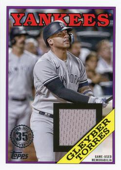 2023 Topps - 1988 Topps Baseball 35th Anniversary Relics (Series One) #88R-GT Gleyber Torres Front