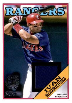 2023 Topps - 1988 Topps Baseball 35th Anniversary Relics (Series One) #88R-IR Ivan Rodriguez Front