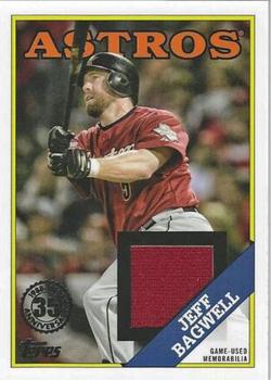 2023 Topps - 1988 Topps Baseball 35th Anniversary Relics (Series One) #88R-JB Jeff Bagwell Front