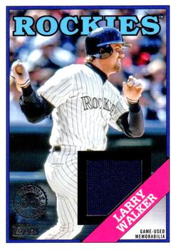 2023 Topps - 1988 Topps Baseball 35th Anniversary Relics (Series One) #88R-LW Larry Walker Front