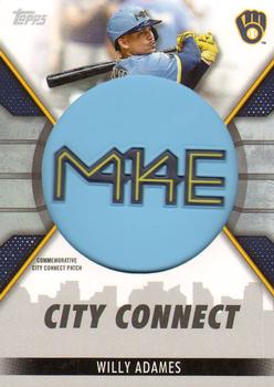2023 Topps - City Connect Commemorative Patch #CC-WA Willy Adames Front