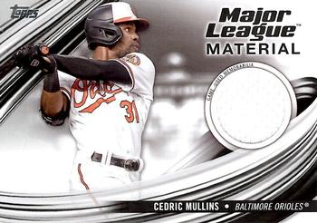 2023 Topps - Major League Material Relics (Series One) #MLM-CM Cedric Mullins Front