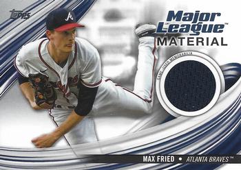 2023 Topps - Major League Material Relics (Series One) #MLM-MF Max Fried Front
