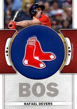 2023 Topps - Team Logo Commemorative Patch #TLP-RD Rafael Devers Front