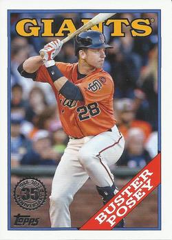 2023 Topps - 1988 Topps Baseball 35th Anniversary (Series One) #T88-4 Buster Posey Front