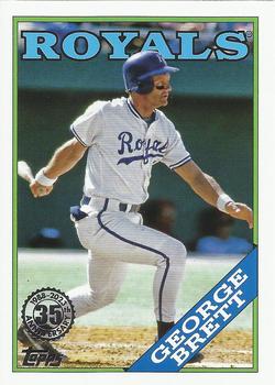 2023 Topps - 1988 Topps Baseball 35th Anniversary (Series One) #T88-7 George Brett Front
