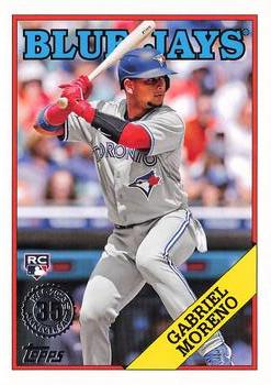 2023 Topps - 1988 Topps Baseball 35th Anniversary (Series One) #T88-14 Gabriel Moreno Front