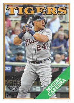 2023 Topps - 1988 Topps Baseball 35th Anniversary (Series One) #T88-39 Miguel Cabrera Front
