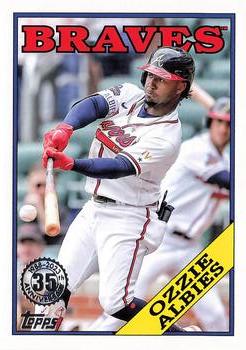 2023 Topps - 1988 Topps Baseball 35th Anniversary (Series One) #T88-63 Ozzie Albies Front
