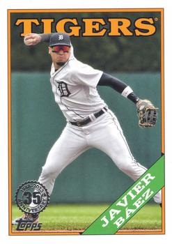 Javier Baez 2022 Topps Update Stars of MLB A #SMLB-69 Detroit Tigers