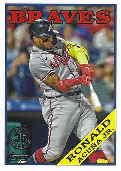 2023 Topps - 1988 Topps Baseball 35th Anniversary (Series One) #T88-81 Ronald Acuña Jr. Front